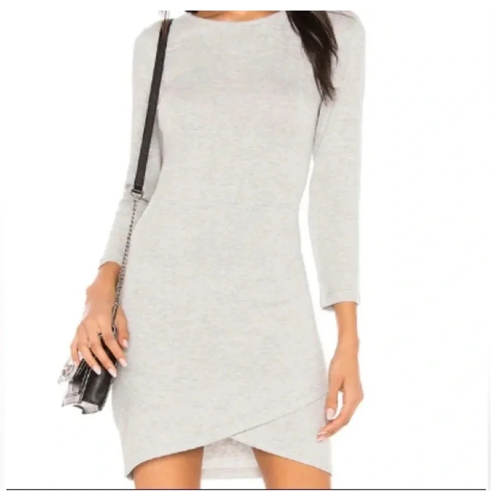 Jack by BB Dakota Gray Dress Size Large